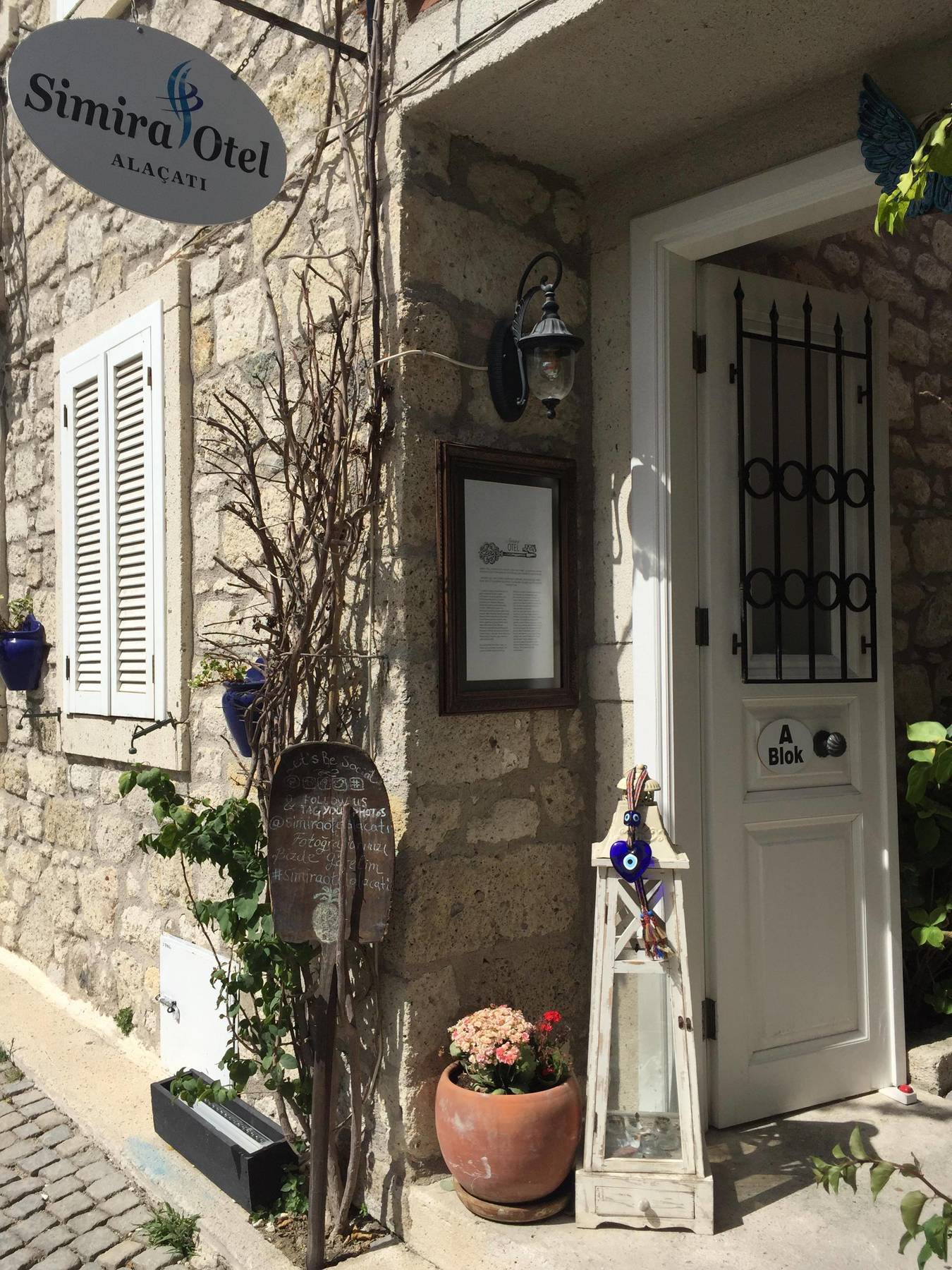 Simira Hotel Alaçatı Buitenkant foto